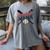Baseball Mama Squad Proud Sports Mom Game Day Women's Comfort Colors T-Shirt Gray Baseball Mama Squad Proud Sports Mom Game Day Women's Comfort Colors T-Shirt Gray