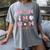 Baseball Mimi Era Bows Baseball Mom Women Women's Comfort Colors T-Shirt Gray Baseball Mimi Era Bows Baseball Mom Women Women's Comfort Colors T-Shirt Gray