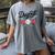 Baseball Mom – Proud Dugout Supporter Women's Comfort Colors T-Shirt Gray Baseball Mom – Proud Dugout Supporter Women's Comfort Colors T-Shirt Gray