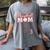 Baseball Mom 3 Number 3 Jersey Team Numbered Jersey Women's Comfort Colors T-Shirt Gray