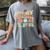 Baseball Mom Celebrate Motherhood In Style Women's Comfort Colors T-Shirt Gray