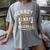 Baseball Mom Crazy Proud Always Loud Mother's Day Premium Women's Comfort Colors T-Shirt Gray