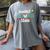 Baseball Mom Cute Retro Look Mothers Will Love Women's Comfort Colors T-Shirt Gray