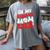 In My Baseball Mom Era Cute Groovy Baseball Women's Comfort Colors T-Shirt Gray In My Baseball Mom Era Cute Groovy Baseball Women's Comfort Colors T-Shirt Gray