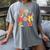 In My Baseball Mom Era Cute Mommy Groovy Women's Comfort Colors T-Shirt Gray In My Baseball Mom Era Cute Mommy Groovy Women's Comfort Colors T-Shirt Gray