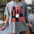 In My Baseball Mom Era Groovy Mom Women's Comfort Colors T-Shirt Gray