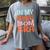 In My Baseball Mom Era Lover Groovy Retro Mother's Day Women's Comfort Colors T-Shirt Gray In My Baseball Mom Era Lover Groovy Retro Mother's Day Women's Comfort Colors T-Shirt Gray