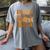 In My Baseball Mom Era For Mama Women's Comfort Colors T-Shirt Gray In My Baseball Mom Era For Mama Women's Comfort Colors T-Shirt Gray