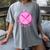 In My Baseball Mom Era Retro Game Day Mom Era 2 Sides Women's Comfort Colors T-Shirt Gray In My Baseball Mom Era Retro Game Day Mom Era 2 Sides Women's Comfort Colors T-Shirt Gray