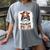 Baseball Mom Game Day Messy Bun Leopard Mother's Day Women's Comfort Colors T-Shirt Gray Baseball Mom Game Day Messy Bun Leopard Mother's Day Women's Comfort Colors T-Shirt Gray
