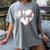 Baseball Mom Heart Mother's Day Mom Grandma Mama Boys Girls Women's Comfort Colors T-Shirt Gray Baseball Mom Heart Mother's Day Mom Grandma Mama Boys Girls Women's Comfort Colors T-Shirt Gray