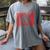 Baseball Mom Homerun Best Mom Sport Player Women's Comfort Colors T-Shirt Gray