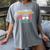 I Am A Baseball Mom With A Hood Playlist Premium Women's Comfort Colors T-Shirt Gray