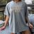 Baseball Mom Leopard Print Baseball Mother's Day Women's Comfort Colors T-Shirt Gray Baseball Mom Leopard Print Baseball Mother's Day Women's Comfort Colors T-Shirt Gray