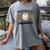 Baseball Mom Leopard Like a Normal But Louder And Prouder Women's Comfort Colors T-Shirt Gray Baseball Mom Leopard Like a Normal But Louder And Prouder Women's Comfort Colors T-Shirt Gray