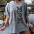 Baseball Mom Leopard Women's Comfort Colors T-Shirt Gray Baseball Mom Leopard Women's Comfort Colors T-Shirt Gray