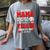 Baseball Mom Mama Baseball Lover Sport Mother's Day Women's Comfort Colors T-Shirt Gray