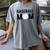 Baseball Mom Mommy Mama Mother's Day Women Retro Ball Sports Women's Comfort Colors T-Shirt Gray