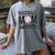 Baseball Mom Not Like a Normal Mom Baseball Mama Women's Comfort Colors T-Shirt Gray