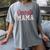 Baseball Mom Pink Baseball Mama Matching Family Daughter Women's Comfort Colors T-Shirt Gray Baseball Mom Pink Baseball Mama Matching Family Daughter Women's Comfort Colors T-Shirt Gray