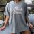 Baseball Mom Sporty Retro Baseball Team Momma Gray Women's Comfort Colors T-Shirt Gray Baseball Mom Sporty Retro Baseball Team Momma Gray Women's Comfort Colors T-Shirt Gray