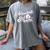 Baseball Mom Squad Women's Comfort Colors T-Shirt Gray Baseball Mom Squad Women's Comfort Colors T-Shirt Gray