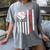 Baseball MOM USA American Flag Patriotic Mama Mother's Day For Women Kids Men Women's Comfort Colors T-Shirt Gray Baseball MOM USA American Flag Patriotic Mama Mother's Day For Women Kids Men Women's Comfort Colors T-Shirt Gray
