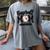 Baseball Mom Varsity Baseball Mama Cute Mother's Day Women's Comfort Colors T-Shirt Gray