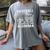 Baseball Momma Mom USA Flag 4th Of July Women's Comfort Colors T-Shirt Gray Baseball Momma Mom USA Flag 4th Of July Women's Comfort Colors T-Shirt Gray