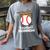 Baseball MomMom Baseball Player Leopard Mom Mom Women's Comfort Colors T-Shirt Gray
