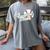 Baseball Mom's Favorite Game Day Premium Women's Comfort Colors T-Shirt Gray