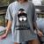 Baseball Momster Messy Bun Skull Mom For Women Halloween Women's Comfort Colors T-Shirt Gray Baseball Momster Messy Bun Skull Mom For Women Halloween Women's Comfort Colors T-Shirt Gray