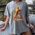 Baseball Player Women's Comfort Colors T-Shirt Gray