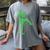 Baseball Shamrock St Patrick's Day Saint Paddy's Women's Comfort Colors T-Shirt Gray Baseball Shamrock St Patrick's Day Saint Paddy's Women's Comfort Colors T-Shirt Gray