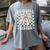 Baseball Sister Women's Comfort Colors T-Shirt Gray
