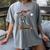 Baseball Skeleton Spooky Boys Halloween Baseball Player Women's Comfort Colors T-Shirt Gray Baseball Skeleton Spooky Boys Halloween Baseball Player Women's Comfort Colors T-Shirt Gray