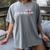 Baseball Softball Baseball Mom Heartbeat Baseball Premium Tri-Blend Women's Comfort Colors T-Shirt Gray