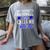 BASEBALL STAR MOM Sporty Design For Proud Baseball Moms Women's Comfort Colors T-Shirt Gray