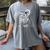 Baseball Valentine Love Built One Swing At A Time Tee Women's Comfort Colors T-Shirt Gray Baseball Valentine Love Built One Swing At A Time Tee Women's Comfort Colors T-Shirt Gray