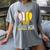 Bonus Mom Of Both Half Baseball Softball Ice Cream Drip Women's Comfort Colors T-Shirt Gray Bonus Mom Of Both Half Baseball Softball Ice Cream Drip Women's Comfort Colors T-Shirt Gray