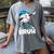 Boys Baseball Graphic Tee Teen Apparel Cute Meme Bruh Women's Comfort Colors T-Shirt Gray