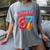 Bruh 67 Baseball Drip Number 67 Player 67th Birthday Women's Comfort Colors T-Shirt Gray Bruh 67 Baseball Drip Number 67 Player 67th Birthday Women's Comfort Colors T-Shirt Gray