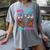 Bruh Its My 67 33 Day Of School Baseball Boys Kids 100th Day Women's Comfort Colors T-Shirt Gray