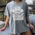 The Only BS I Need In My Life Is Baseball Season Player Joke Women's Comfort Colors T-Shirt Gray