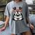 Bulldog Mascot Sports Fan Football Basketball Baseball Women's Comfort Colors T-Shirt Gray
