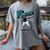 Cal Raleigh Seattle MLB Baseball Players MLBCRA205M Women's Comfort Colors T-Shirt Gray