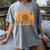 Catcher's Mom And Not Afraid Leopard Baseball Mom Women's Comfort Colors T-Shirt Gray Catcher's Mom And Not Afraid Leopard Baseball Mom Women's Comfort Colors T-Shirt Gray