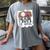 Cheer Baseball Mom Of Both Baseball And Cheer Mother Women's Comfort Colors T-Shirt Gray