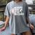 Chicks Dig The Pitcher Baseball Women's Comfort Colors T-Shirt Gray