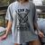 Christian Baseball Philippians 4 Women's Comfort Colors T-Shirt Gray